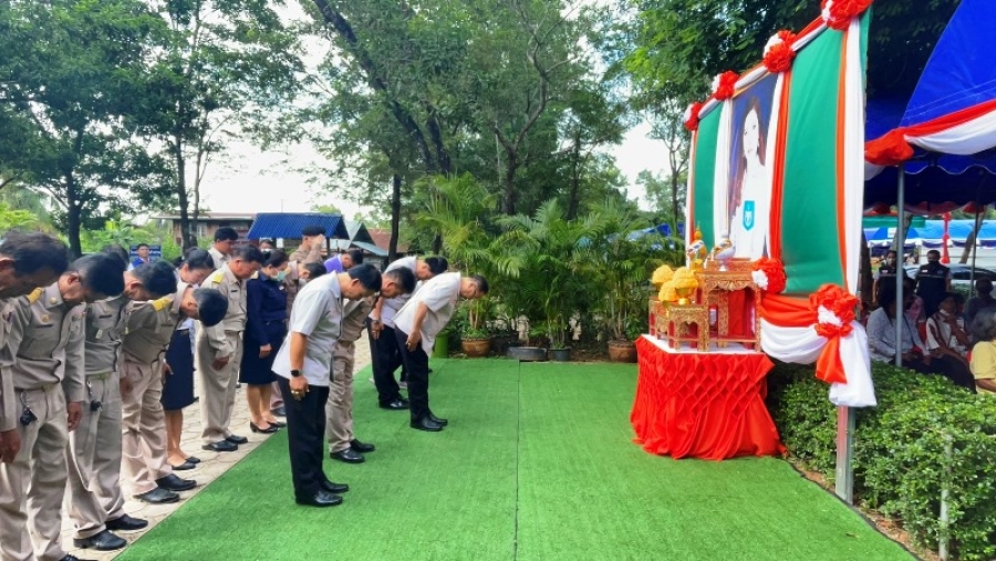 หน่วยแพทย์อาสาสมเด็จพระศรีนครินทราบรมราชชนนี (พอ.สว.) โรงเรียนบ้านคำผ่าน หมู่ที่ 7 ต.ระเว