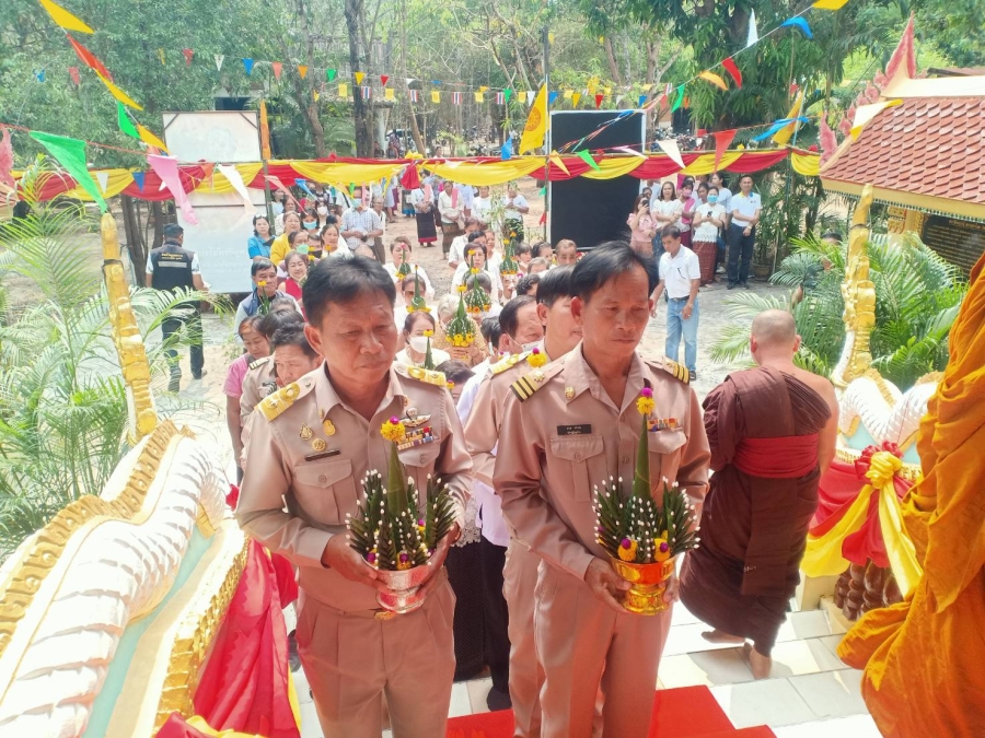 พิธีอัญเชิญรูปเหมือนพระครูสารสีลคุณ ดร.